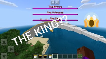 The king and queen in Minecraft PE?? ||Mod Showcase