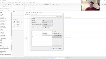 Tableau Dynamic Parameters