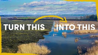 We are diverting a river into a field - here’s why