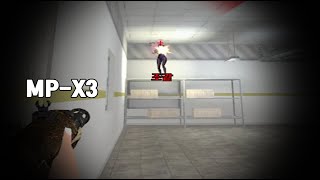MP-X3로 상대 벽 느끼게 해주기 [서든어택 랭크전]
