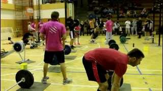 WOD 4 - veslo, nadhoz, hrazda, švihadlo, muži, Czech Beast Challenge 2013