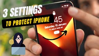 3 settings to protect your iPhone from theft #shorts