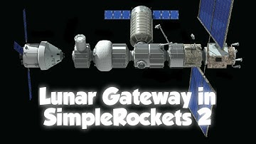 Building a Lunar Gateway in SimpleRockets 2 | SimpleRockets 2 || The Mr Tuts