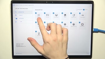 How to Run Diagnostics on DELL 7320 Detachable?
