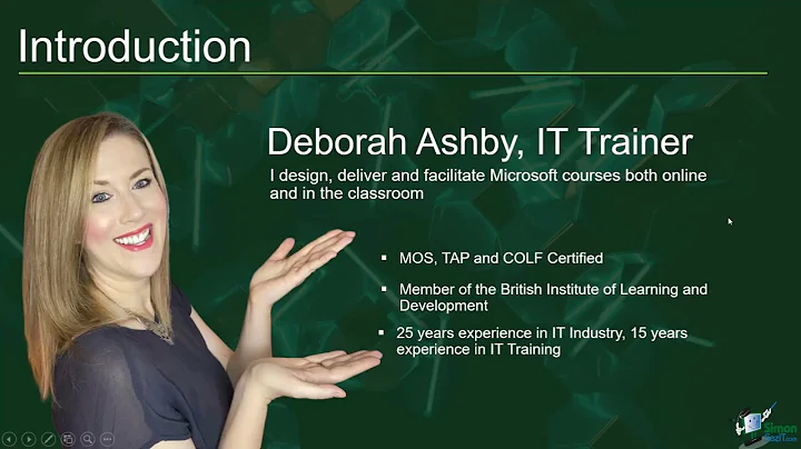 Microsoft Excel 2021/365 - Beginner Course Introdu...