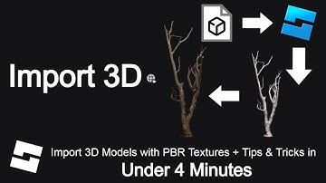 Import 3D Models with PBR Textures + Tips & Tricks in Under 4 Minutes | Roblox Studio