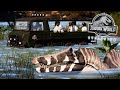 Check out ma SWAMP | MASSIVE SWAMP PARK TOUR with Mosasaurus lagoon | Jurassic World Evolution