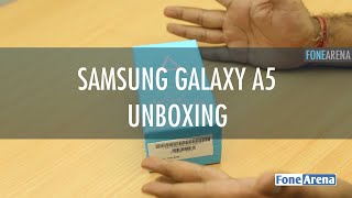 Samsung Galaxy A5 Unboxing