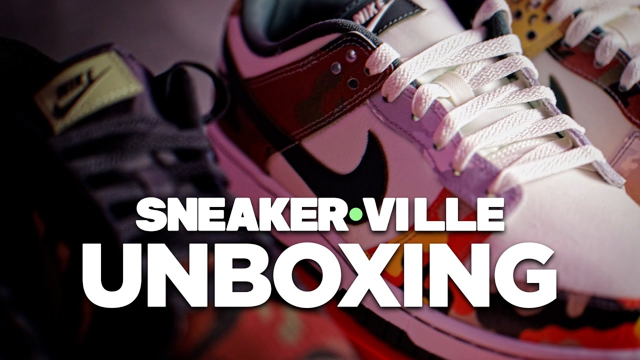 Sneakerville Unboxing - Nike Dunk Camo pack