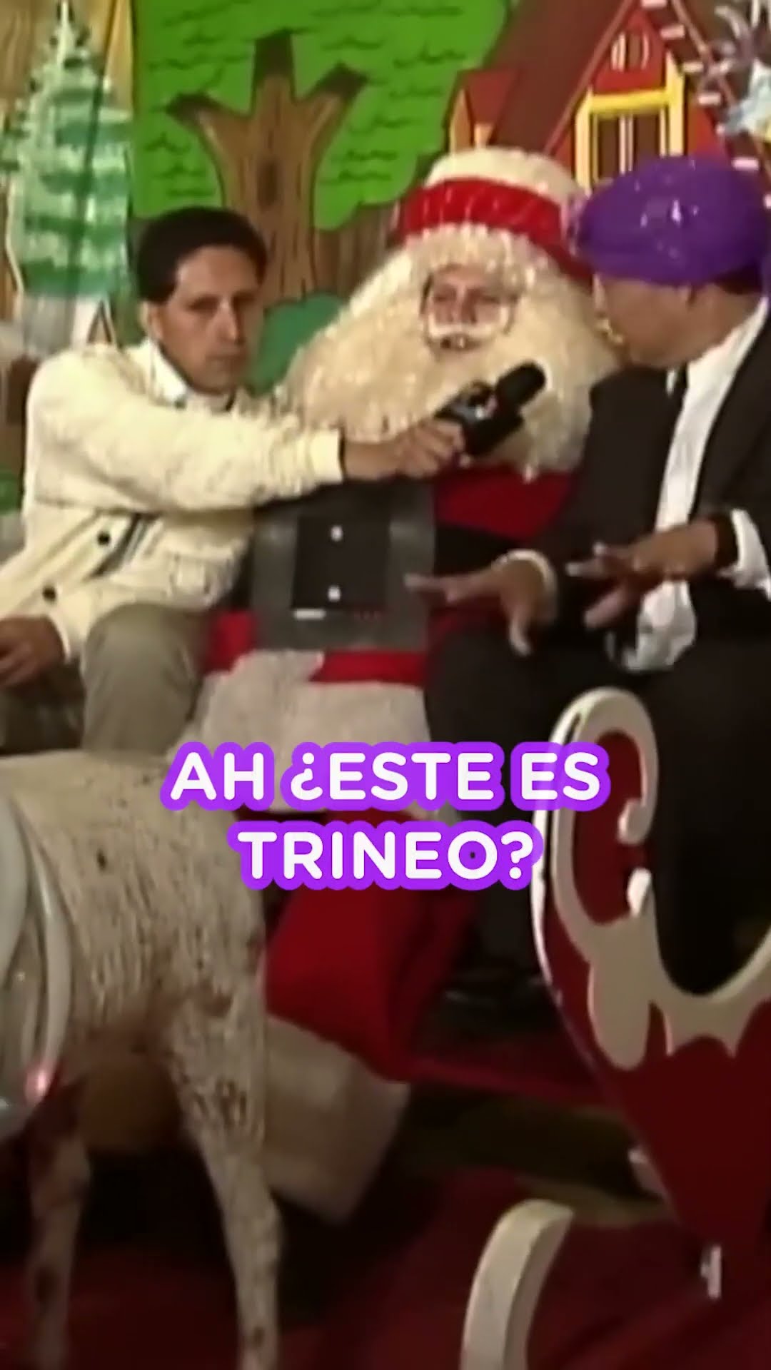 Los trineos son trineos y los renos son renos ? #XHDerbez #comedia #viral