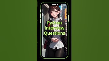 Python interview questions #music #pythonforbeginners #learnpython #programming
