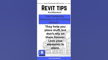 "Master REVIT Temporary Dimensions in NO TIME!" #shorts