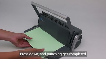 DSB CB-122 Manual comb punching binding machine