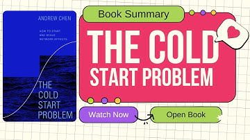 The Cold Start Problem Explained — How Tiny Networks Build Big Tech Wins
