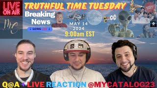 @mycatalog23 Going LIVE!! Q@A + Live Reaction May 14 2024 screenshot 5
