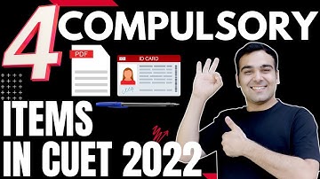 Dont FORGET This on CUET Exam Day🔥 #shorts