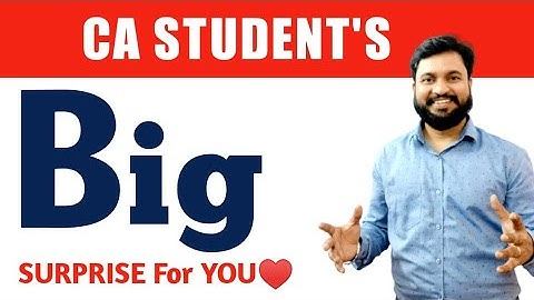 CA Students l SURPRISE For You l CTC Classes