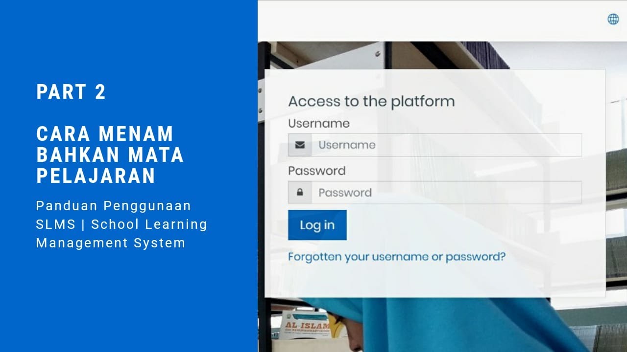 Panduan Elearning [GURU] - 2. Cara Menambahkan Mata Pelajaran - YouTube