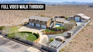 Home Tour 2020 | RV Garage | 20 Car Garage | 1 Acre Lot | Casita | Las Vegas Real Estate