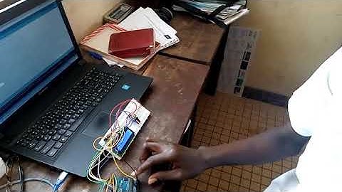 Calculatrice avec arduino