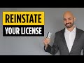 How to Reinstate Your Suspended Florida License