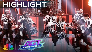 The Pack Drumline's drums are ENGULFED in FLAMES! | Finals | AGT: Fantasy League 2024 by America's Got Talent 123,887 views 2 months ago 5 minutes, 18 seconds