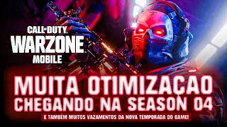 WARZONE MOBILE - OTIMIZAÇÃO E NOVIDADES NA SEASON 04🔥🔥🔥 CALL OF DUTY WARZONE MOBILE