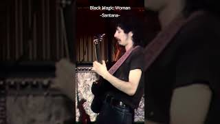 Video thumbnail of "Black Magic Santana, Black Magic Woman Guitar Solo."