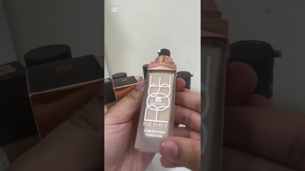 Rose berry full coverage foundation ￼