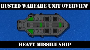 Rusted Warfare Unit Overview: Heavy Missile Ship