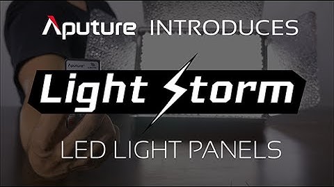 Aputure introduces the Light Storm Lights