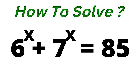 Solving A Beautiful Exponents Problem X=?