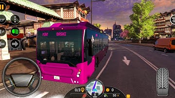 New Bus Game - Bus Simulator 2023 #5 Shanghai - Android IOS Gameplay