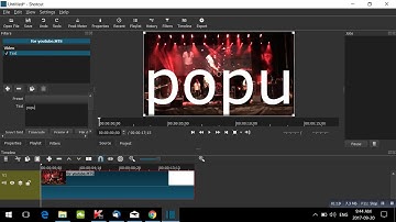 Adding Text in Shotcut - Free Video Editor