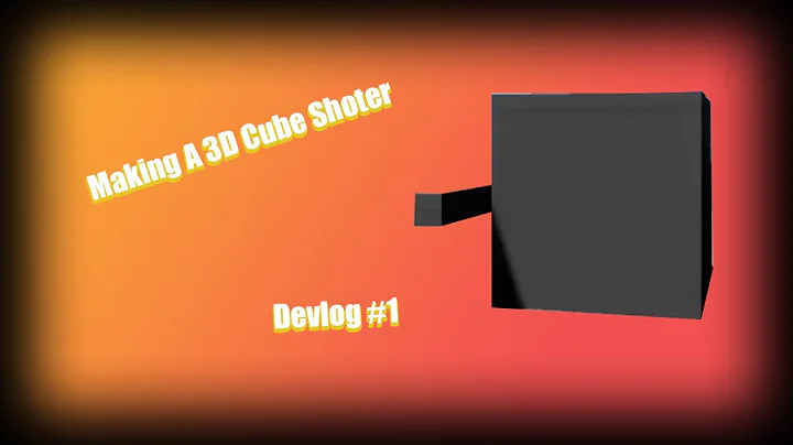 Making My First 3D Game | Devlog #1 | Movement And Camera