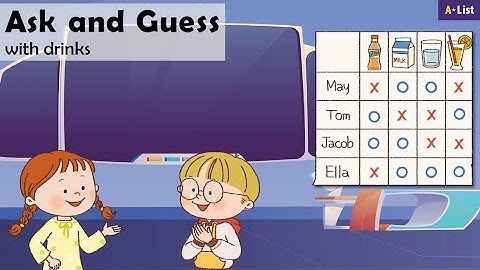 Ask and Guess with DrinksㅣClass GameㅣBoost Up