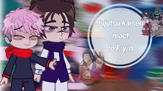 Jujutsu kaisen react to F. y/n as Nezuko [1/1? ] {Gacha Plus} \Merry Christmas! \