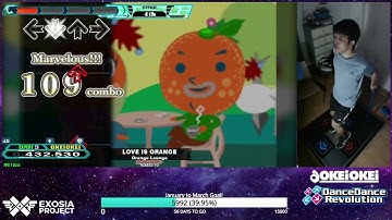 [DDR GP] LOVE IS ORANGE (ESP 9) 1,000,000! MFC
