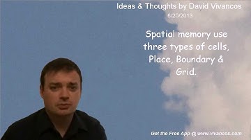 June 20th 2013 Idea, "Spatial memory use three types of cells, Place,...