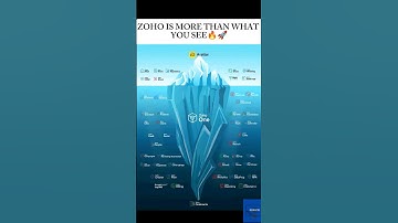 ZOHO🔥 THE COMPANY YOU IGNORED🚀🙌🏻 #software #company #zoho