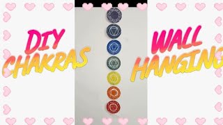 diy chakras wall hanging