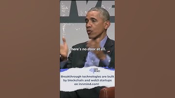 What Ex-President Obama Thinks of Blockchain & Crypto Technology? #shortsvideo