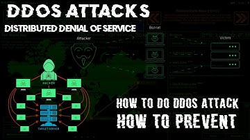 DDOS Attack Explained | How to prevent ddos attacks  |  How to do DDoS Attack