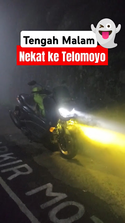 Orang Gabut Mana Tengah Malam Nekat Motoran ke Gunung Telomoyo, mana Kabutnya Tebal banget 😴