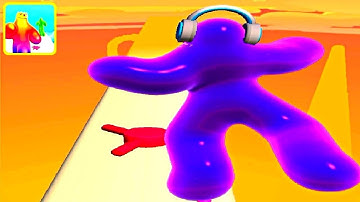 Blob Runner 3D ! All Levels Gameplay android, ios (Level 131-135)