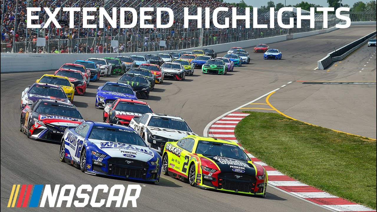 Wild racing, great finish in the NASCAR Cup Series debut at WWT Raceway Extended Highlights