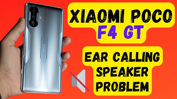 Xiaomi Poco F4 GT Ear Calling Speaker Problem || Low Call Volume Problem Fix