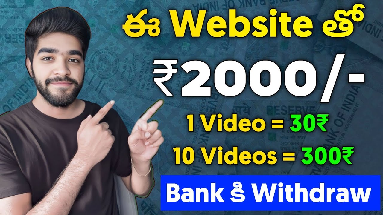 Earn 2000₹ Today with Money-Making Apps in Telugu