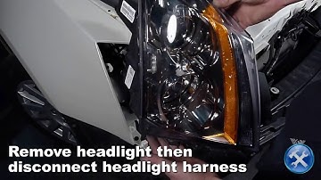 SPECDTUNING INSTALLATION VIDEO  2008   2013 CADILLAC CTS PROJECTOR HEADLIGHTS   YouTube