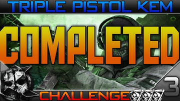 COD: Ghosts - Triple Pistol KEM Strike Challenge [COMPLETED] (Subscriber Challenge - Private Match)!